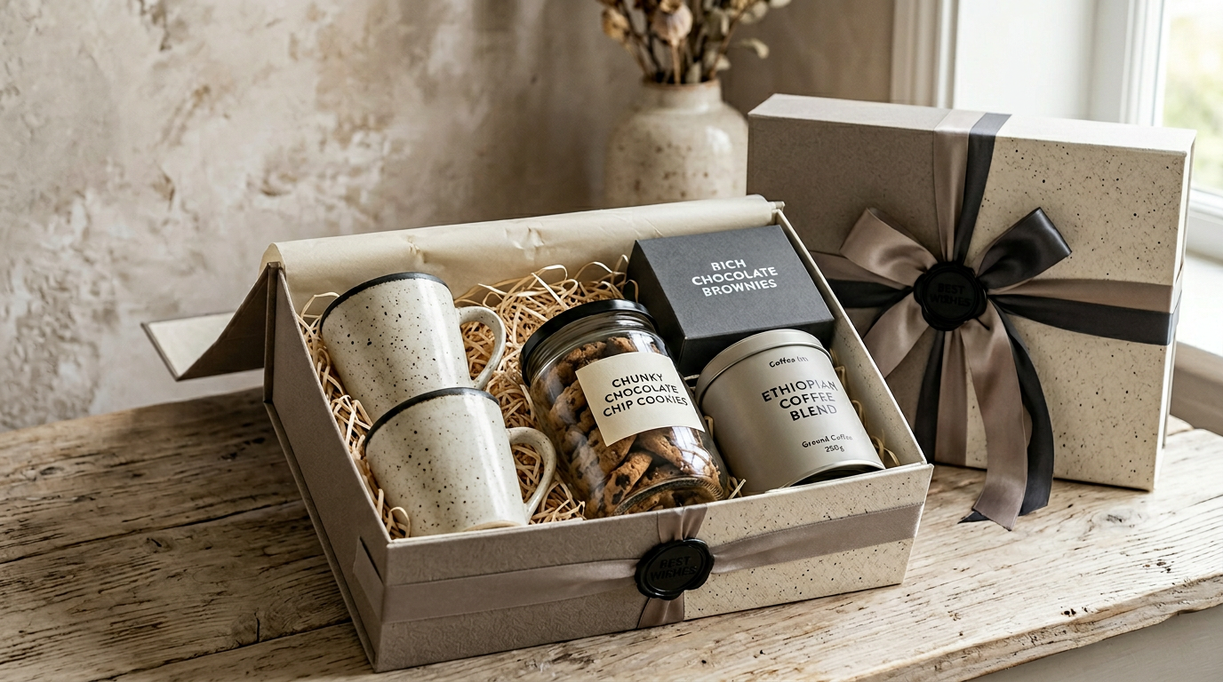 Coffee & Brownie Edit — Cream Speckled Duo