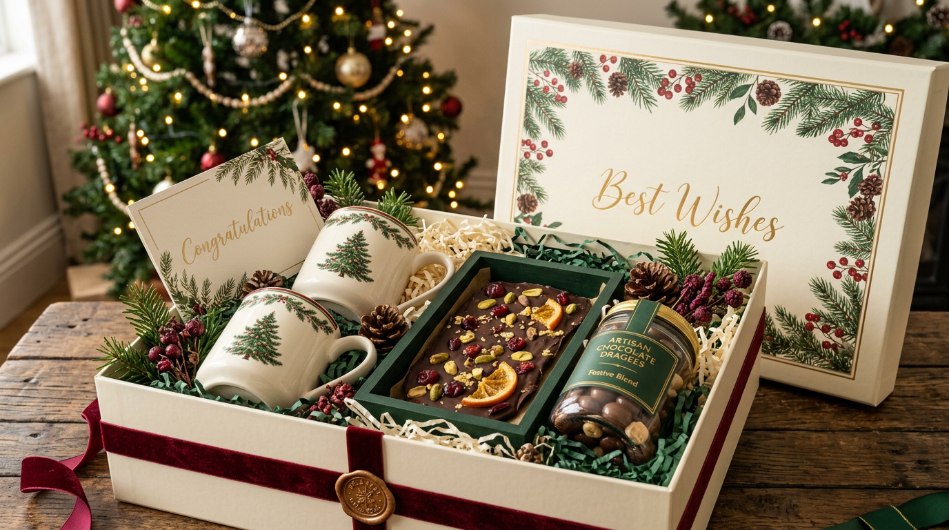 Chocolate Ceramic Luxe — Festive Tree