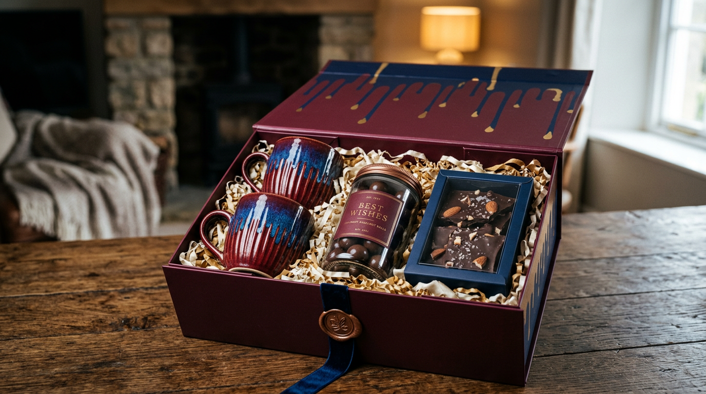 Chocolate Ceramic Luxe — Rustic Burgundy